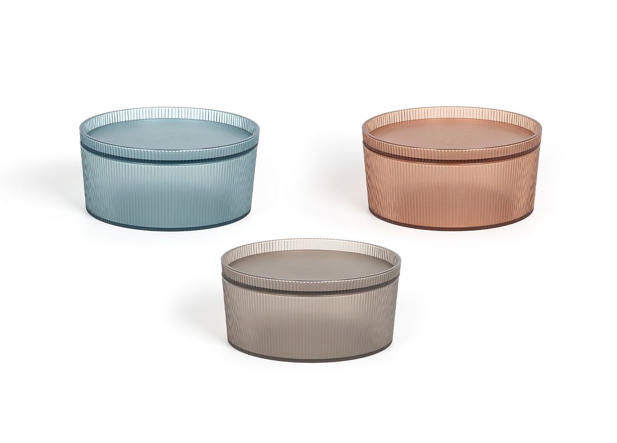 7.5" Round Gatsby™ Bento Box Set