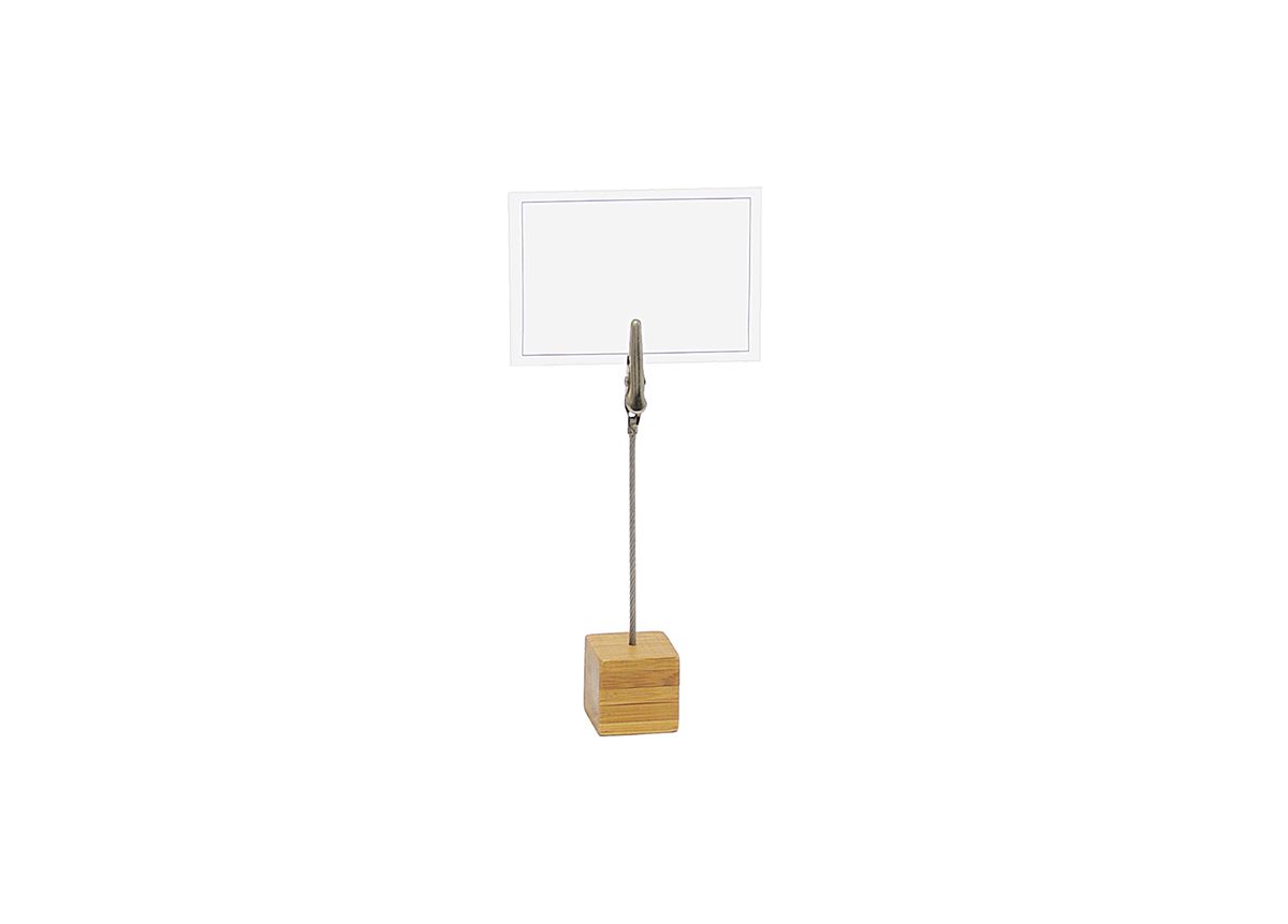 1" Square Bali Menu/Sign Clip