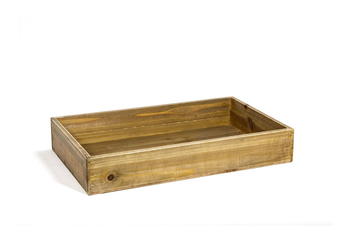 20.75" x 13" Asheville Holder - Shallow - Cider