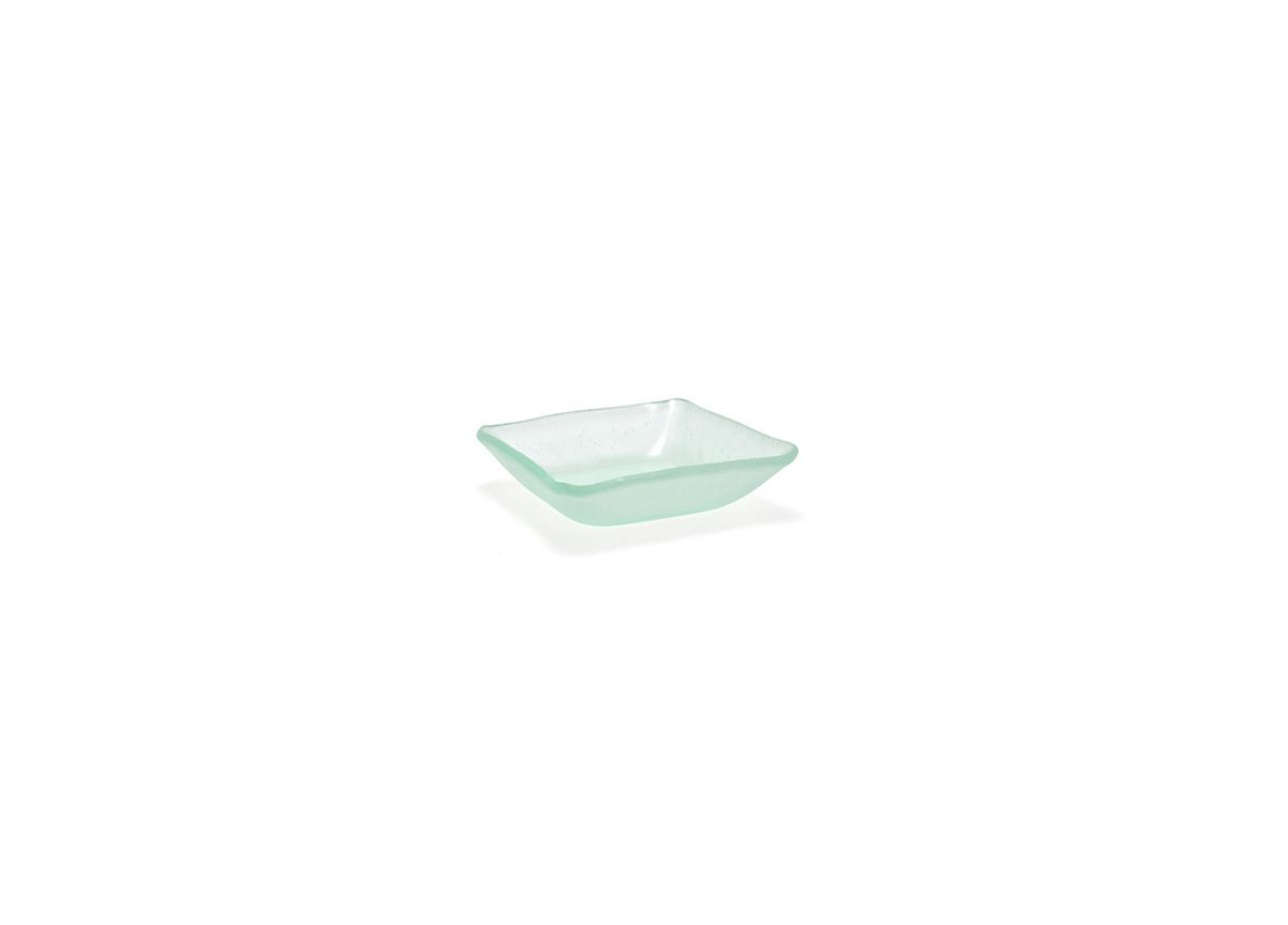 3.25" Tall Square Arctic™ Dish - Frosted