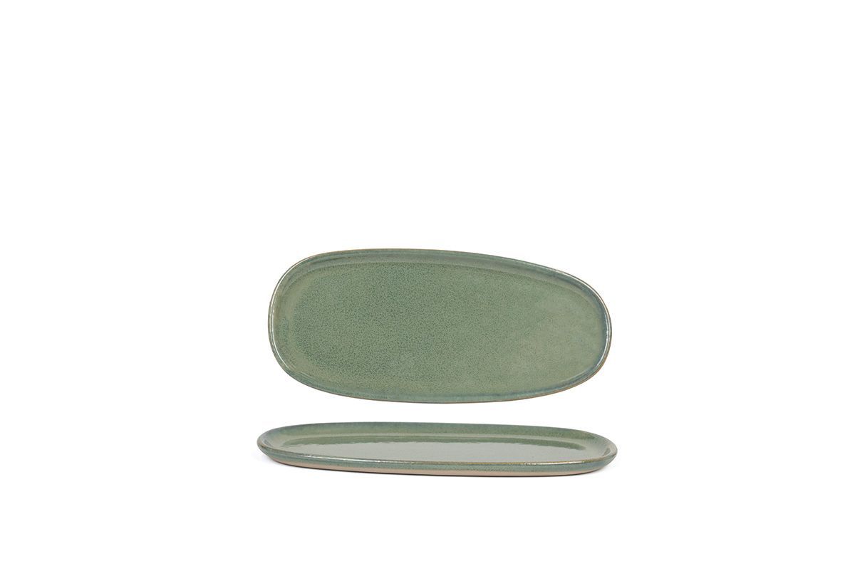 11" Oval Artefact® Tray - Moss