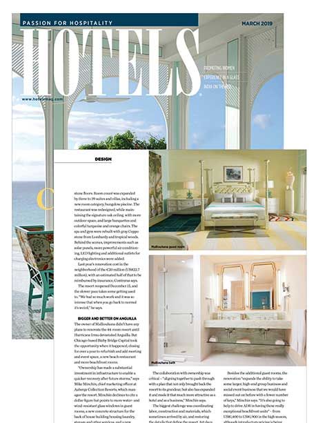HOTELS Magazine Editorial  - March 2019