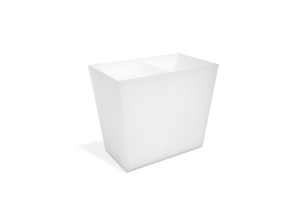 17 qt Nassau Recycle Bin - Ice