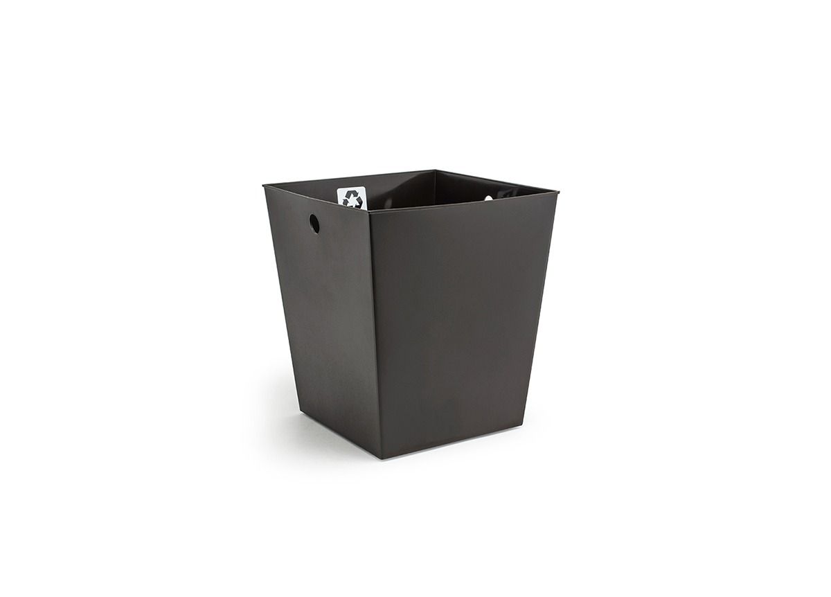 10" PP Flare Liner with Recycle Decal - Brown