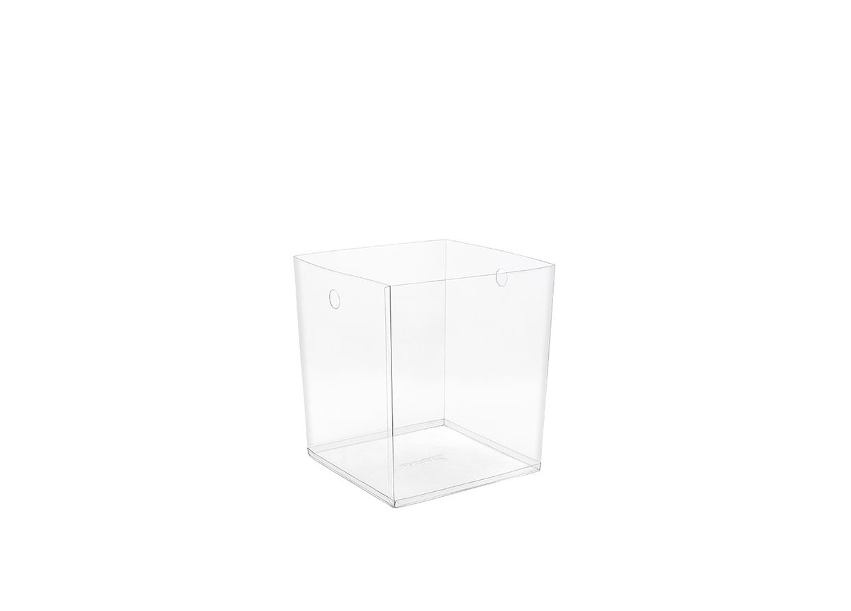 Revestimiento para cubo de PVC de 23 cm - Transparente