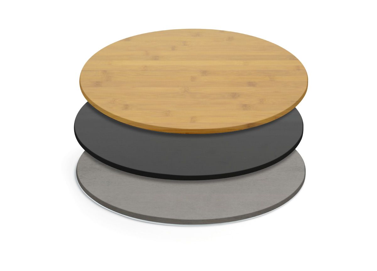 14" Round Bamboo Board