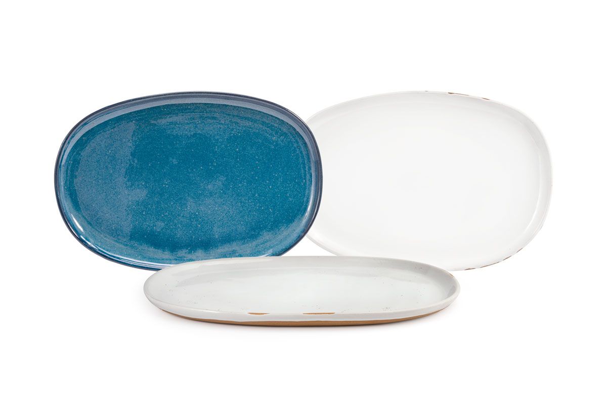 13" Oval Artefact® Tray