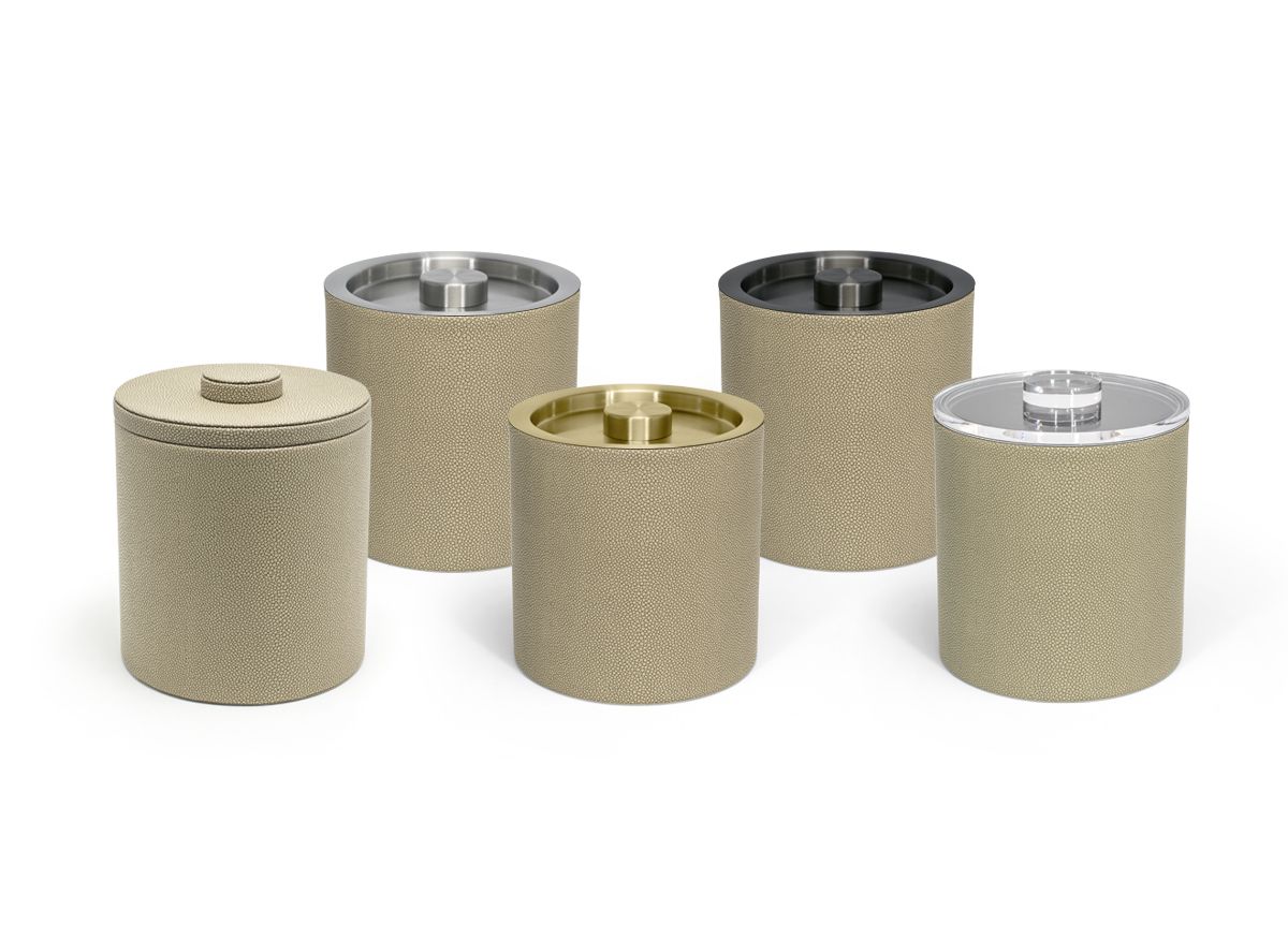 3.5 qt Round Belize Ice Bucket - Dune