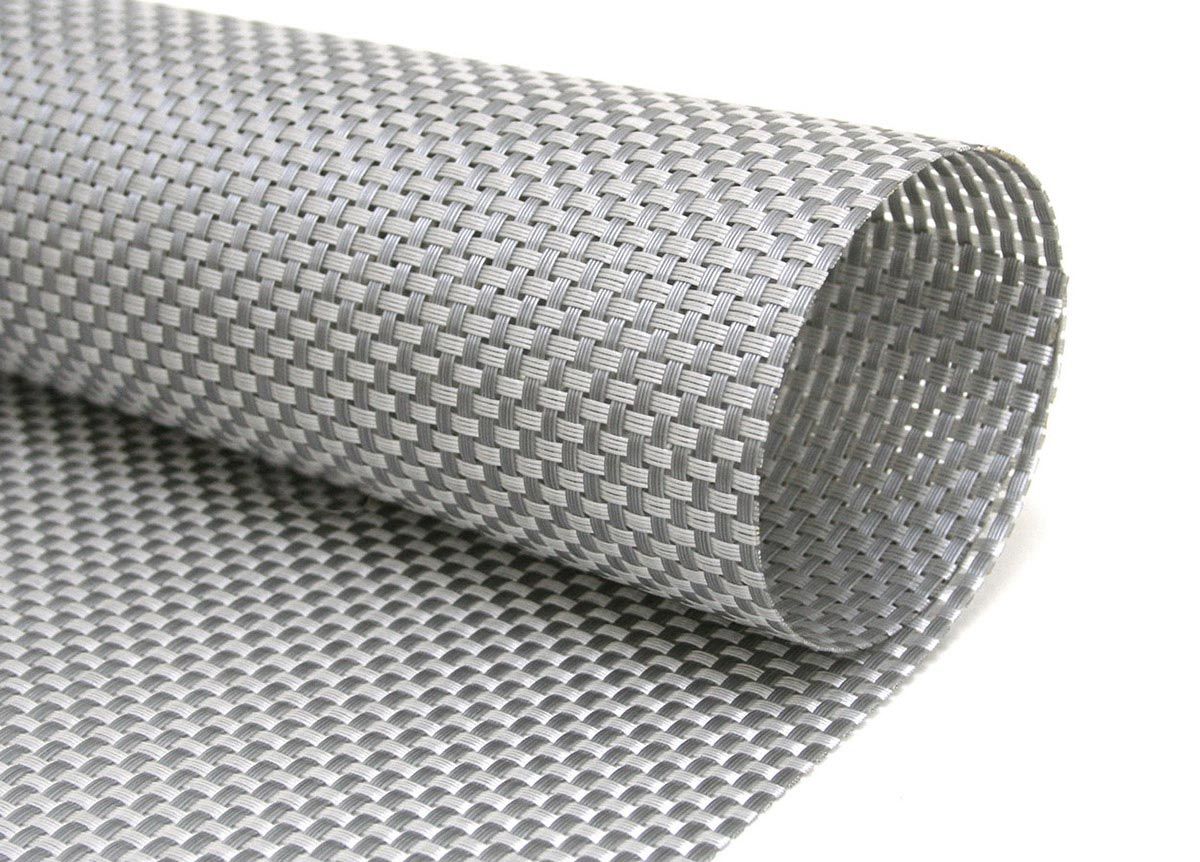 Metroweave® Basketweave Mat - Pewter