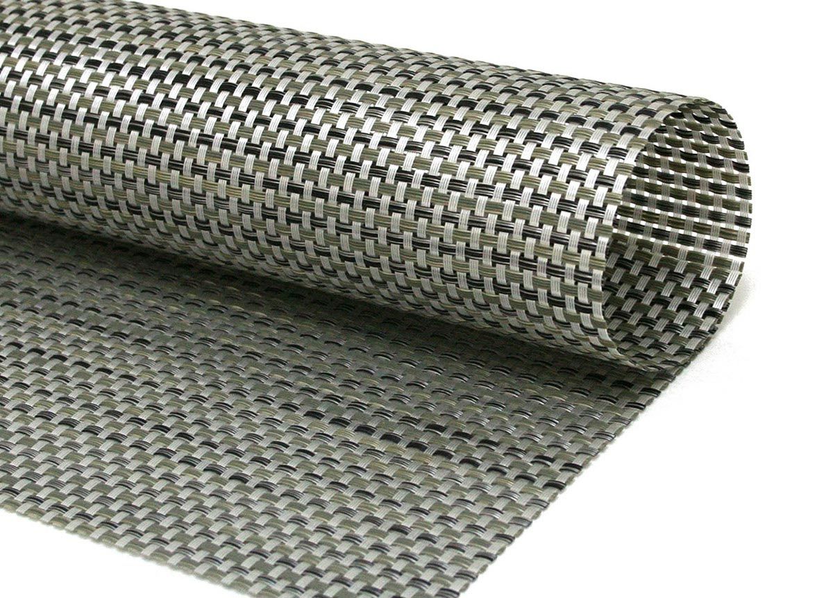 Metroweave® Basketweave Mat - Silver