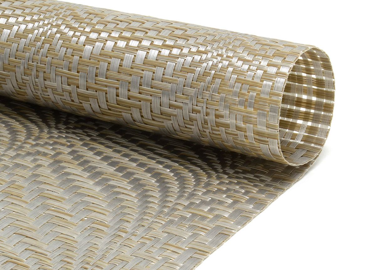 Alfombrilla Metroweave® Optic de 40,6 cm x 30,5 cm - Color perla