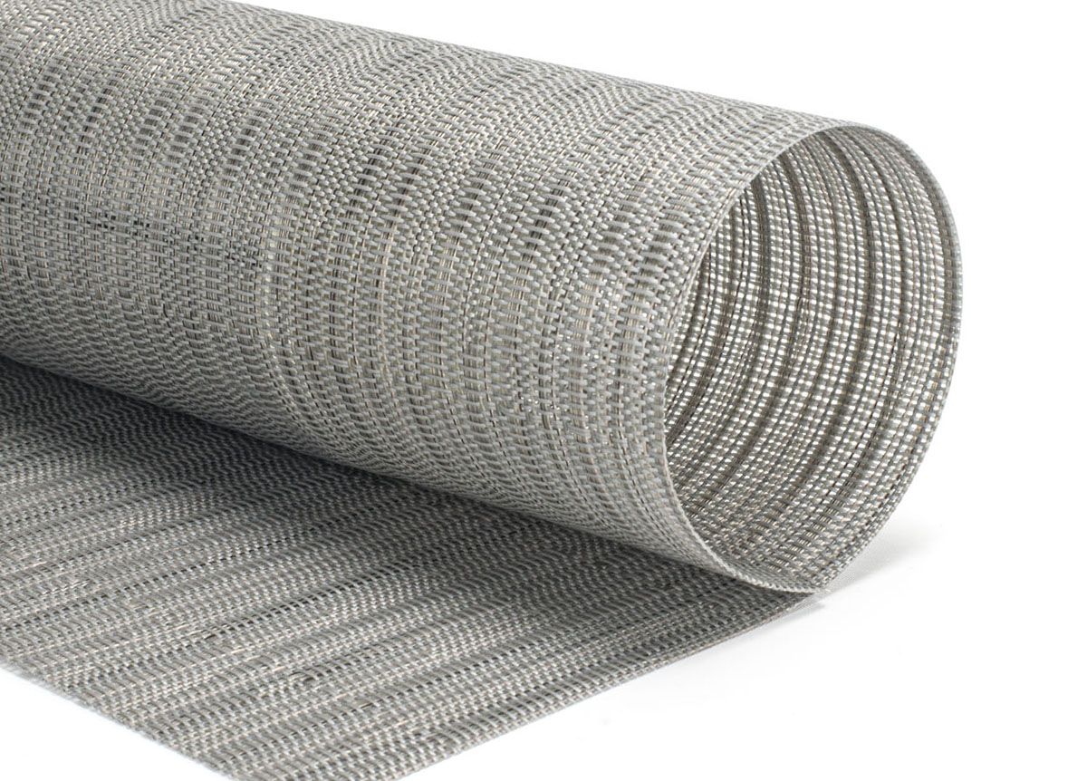 16" x 12" Metroweave® Rush Mat - Greys