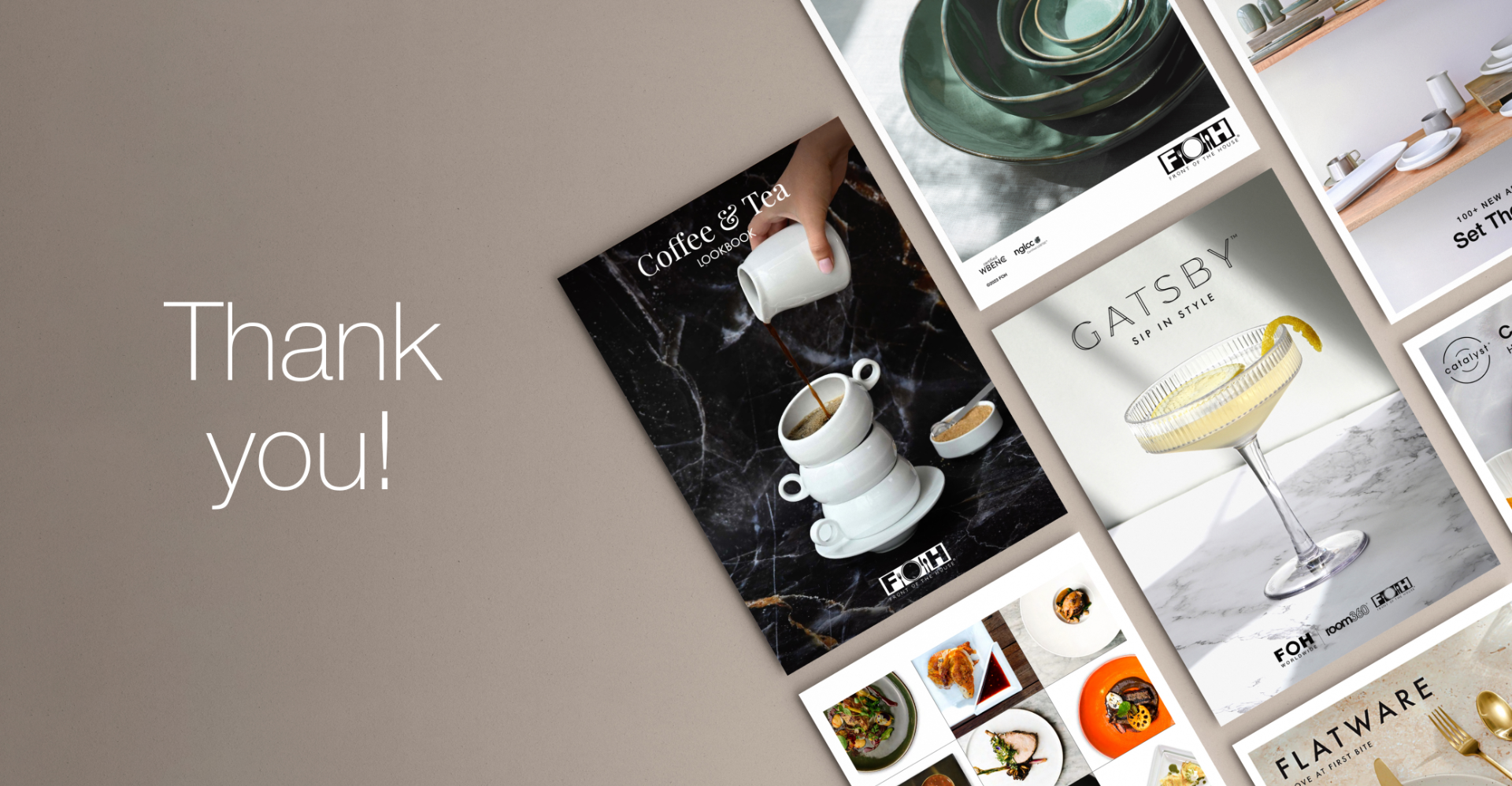 Thanks for requesting a printed catalog! Keep an eye on your mailbox for our special delivery!